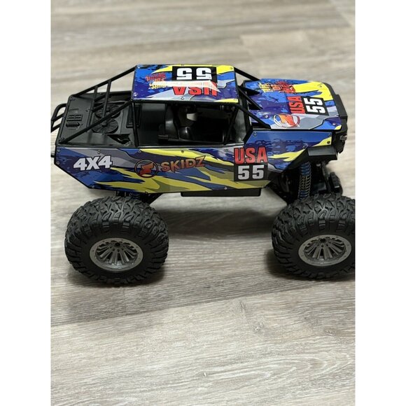 Misco Toys Truck 4x4‎ Skidz USA 55 Truck & Remote 2.4 GHZ No Remote Untested - Picture 1 of 10